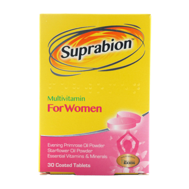 قرص مولتی ویتامین بانوان سوپرابیون بسته 30 عددی