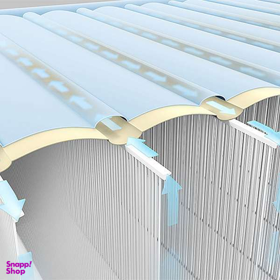 تخت بادی دونفره تاجدار اینتکس مدل 64448GB