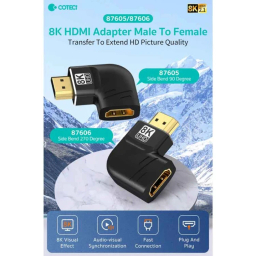 مبدل HDMI کوتتسی مدل 87605 نوع L-TYPE
