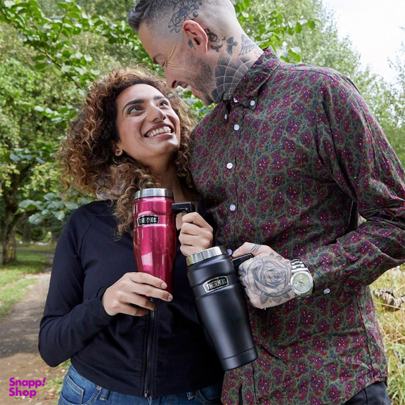 ماگ دسته دار ترموس مدل KING TUMBLER گنجایش 0.47 لیتر