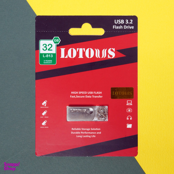 فلش مموری لوتوس مدل L813 ظرفیت 32 گیگابایت