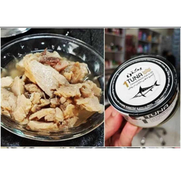 کنسرو ماهی مارلین در روغن گیاهی یکتن وزن 180 گرم بسته 8 عددی