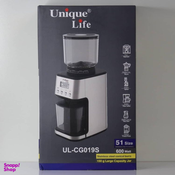 آسیاب قهوه یونیک لایف کد UL-CG019s