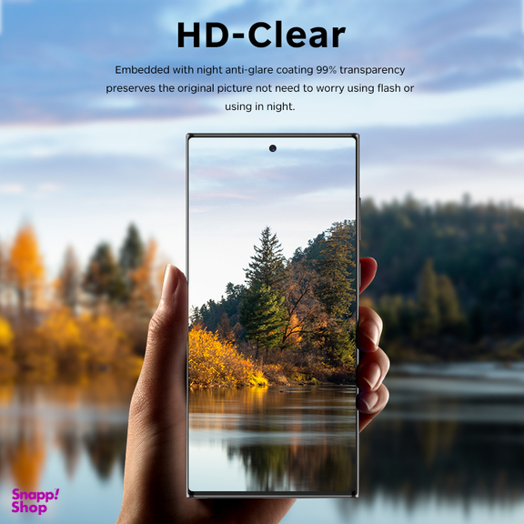 محافظ لنز دوربین بوف مدل ClrFilm مناسب برای گوشی موبایل سامسونگ Galaxy S22 Ultra