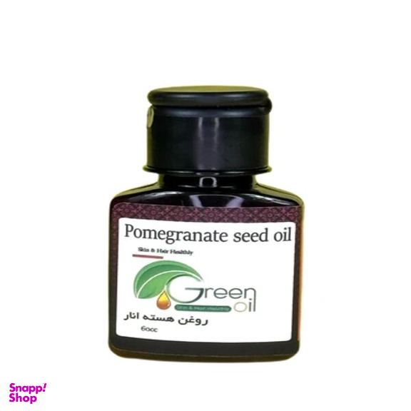 روغن مو گرین اویل مدل هسته انار حجم 60 میلی لیتر
