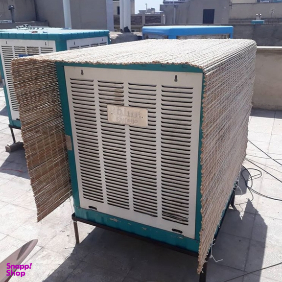 حصیربافی کاور روی کولر آبی کد 120300