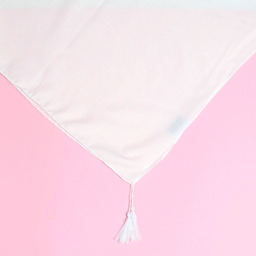 شال زنانه آنالیا مدل نخی دور دوخت منگوله دار کد 9613