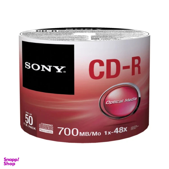 سی دی خام سونی مدل CD-R 700MB 48X