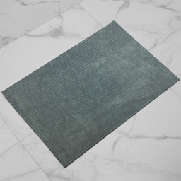 پادری شاران هوم مدل اسفنج دار طرح مخمل راه راه فانتزی سایز 40×65 سانتی متر