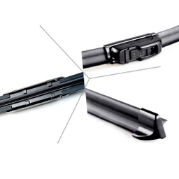 تیغه برف پاک‌کن پاسیکو مدل FLAT PRO مناسب برای پراید 111 بسته 2 عددی