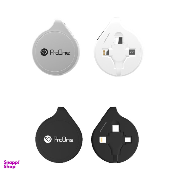 کابل تبدیل USB به USB-C / microUSB / لایتنینگ پرووان مدل PCC108R طول 1 متر