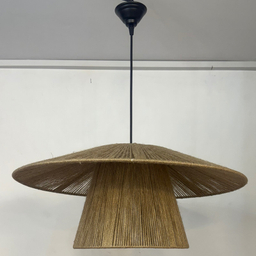 لوستر بافتنی نورهام مدل مکرومه کنفی