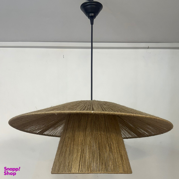 لوستر بافتنی نورهام مدل مکرومه کنفی