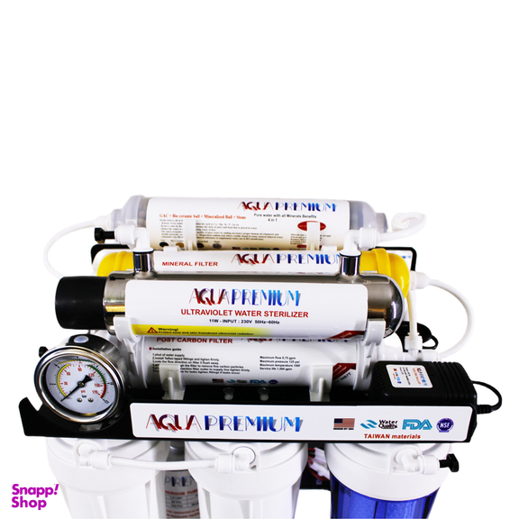 دستگاه تصفیه آب خانگی آکواپرمیوم مدل A8ABU11-BK-TP