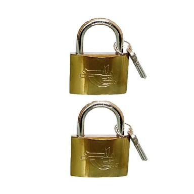 قفل آویز بی اس مدل 50MM بسته 2 عددی