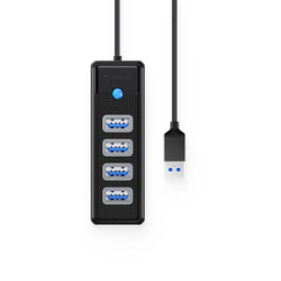 هاب USB3.0 چهار پورت مدل PW4U-U3