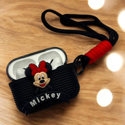 کاور عروسکی ایرفون بلوتوثی مدل Micky مناسب اپل AirPods Pro 2