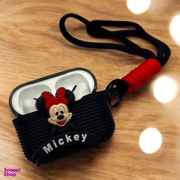 کاور عروسکی ایرفون بلوتوثی مدل Micky مناسب اپل AirPods Pro 2