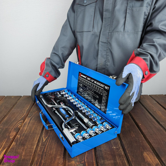 آچار بکس اینتیمکث  کد MN67 مجموعه 23 عددی