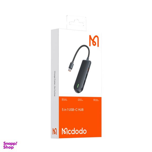 هاب 5 پورت USB-C مک دودو مدل HU-1430
