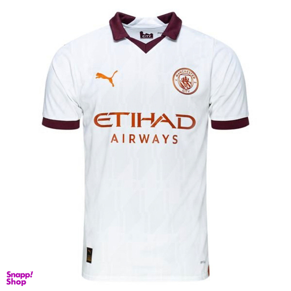 ست تیشرت و شلوارک ورزشی مردانه مدل منچستر سیتی Away 2024