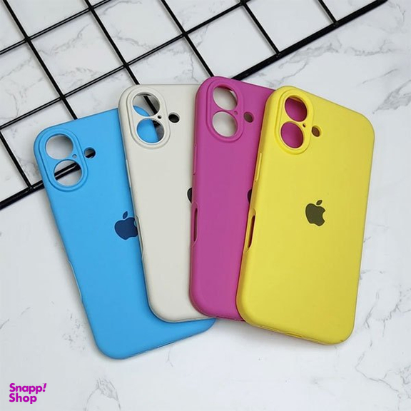 کاور گوشی موبایل مدل سیلیکونی پاک کنی کد ORG مناسب اپل iPhone 16