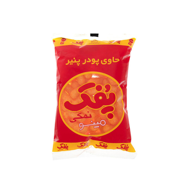 پفک پنیری نمکی مینو وزن 110 گرم