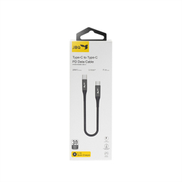 کابل شارژ Type-C جی بی کیو مدل CP-P30 C_C طول 20 سانتی متر