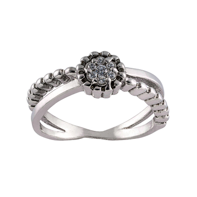 انگشتر طلا 18 عیار زنانه جواهری سون کد 2245