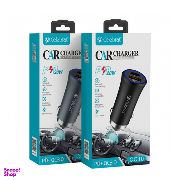شارژر فندکی موبایل سلبریت مدل Celbrat CC10