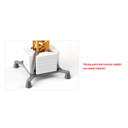 اسباب بازی کا دی دبلیو مدل  Tower Slewing Crane 1/50