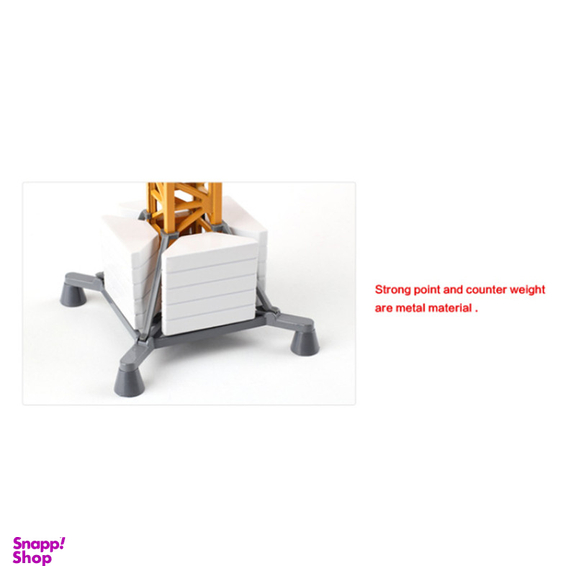 اسباب بازی کا دی دبلیو مدل  Tower Slewing Crane 1/50