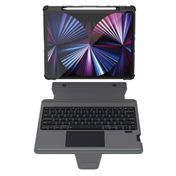 کیف کلاسوری کیبورد دار نیلکین مدل Bumper Combo Backlit Keyboard مناسب برای تبلت اپل  iPad Pro 12.9 2022/ iPad Pro 12.9 2021/ iPad Pro 12.9 2020