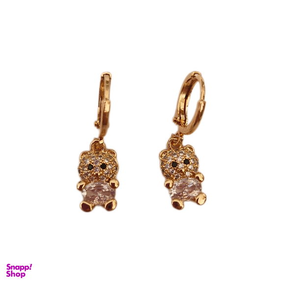 گوشواره زنانه وای ای ایکس طرح تدی کد 65