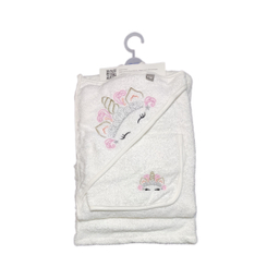 ست حوله کودک مادرکر مدل صورتک مجموعه 5 عددی