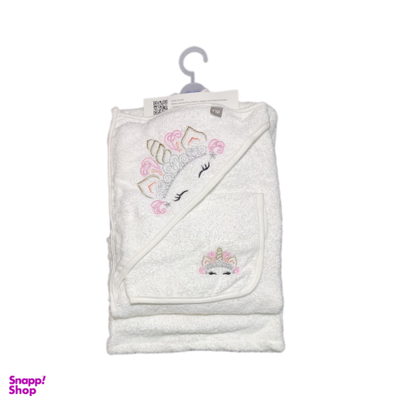 ست حوله کودک مادرکر مدل صورتک مجموعه 5 عددی