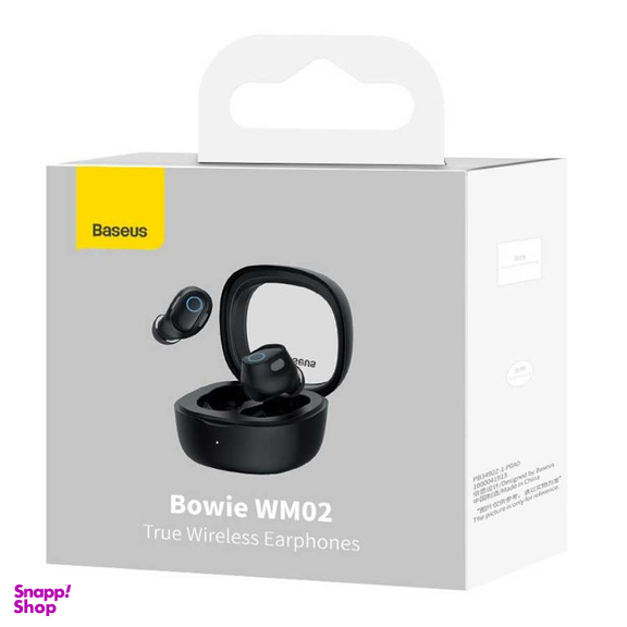ایرفون بی‌ سیم بلوتوثی باسئوس مدل Bowie WM02 NGTW180101