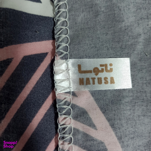 ملحفه ناتوسا مدل کشدار ماکائو یک نفره سایز 120×200 سانتی متر