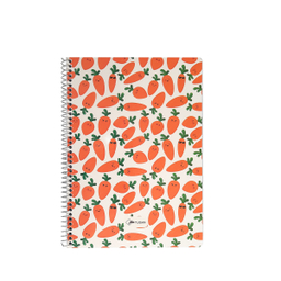 دفتر مشق 100 برگ تیج سان طرح هویج به همراه مداد نوکی