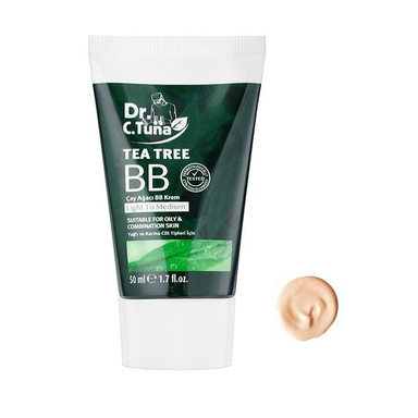 کرم پودر BB دکتر سی تونا سری TEA TREE  حجم 50 میلی لیتر