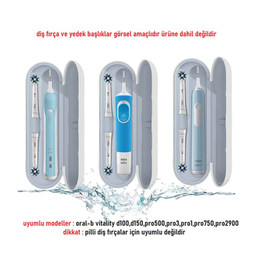 قاب مسافرتی مسواک برقی اورال بی مدل Wober طرح پترن گرافیکی کد 4