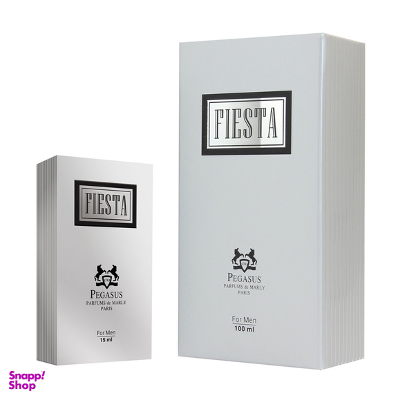 ادو پرفیوم مردانه فیستا مدل De Marly Pegasus حجم 100 میلی لیتر به همراه عطر جیبی مردانه فیستا حجم 15 میلی لیتر