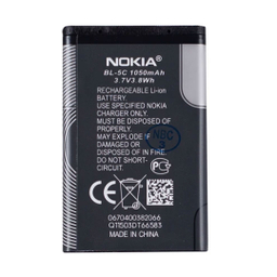 باتری موبایل مدل BL-5C ظرفیت 1050 میلی آمپر ساعت مناسب گوشی موبایل نوکیا N72