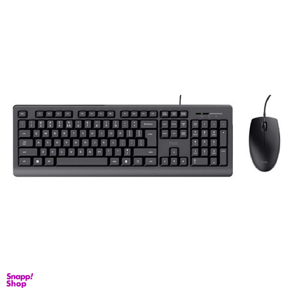 کیبورد و ماوس تراست مدل SET PRIMO WIRED