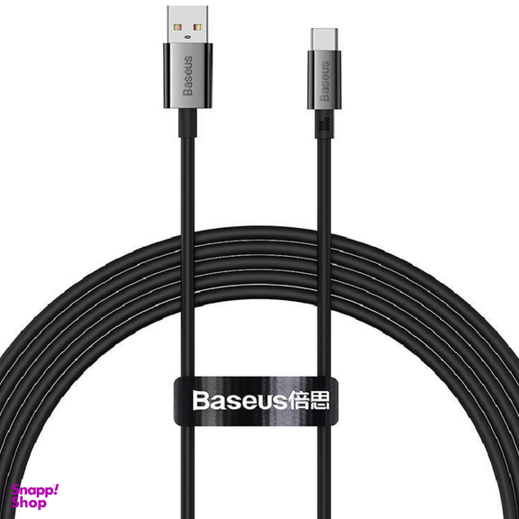 کابل سوپر فست شارژ USB به Type-C باسئوس مدل Superior Series P10320102114-02 طول 2 متر