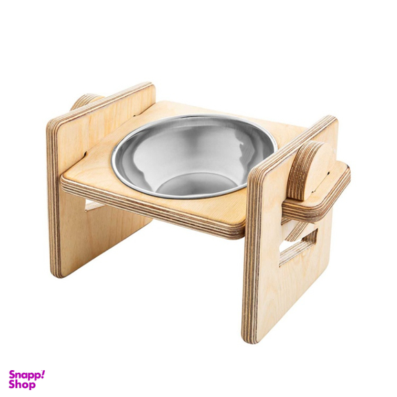 ظرف آب و غذای سگ و گربه مدل پلیت کد 9055 سایز 2