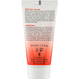 کرم ضد آفتاب رنگی Spf60 مای حاوی ویتامین E و B5 حجم 50 میلی لیتر