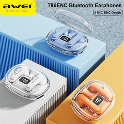 ایرفون بلوتوثی اوی مدل T86 ENC TWS