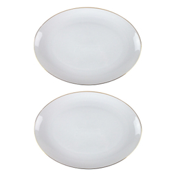 دیس صنایع چینی تقدیس مدل لب طلا بسته 2 عددی