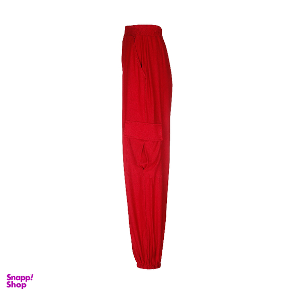 ست تیشرت و شلوار زنانه لوینت مدل laya کد 6353 رنگ قرمز